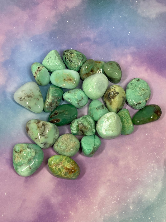 Australian Chrysoprase Tumbles