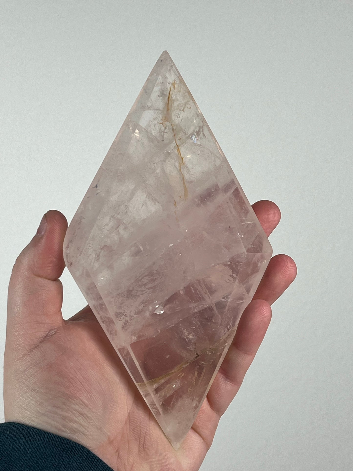 Rose Quartz Diamond (A)